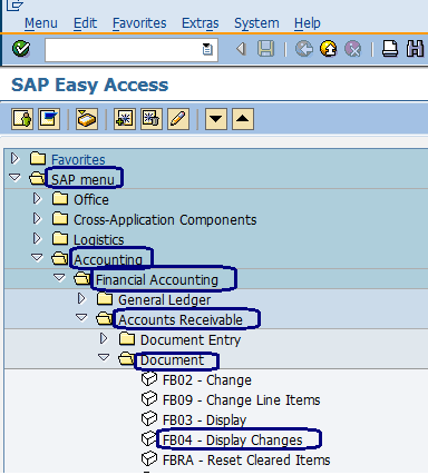 Display Document Changes in SAP Display Document Changes in SAP