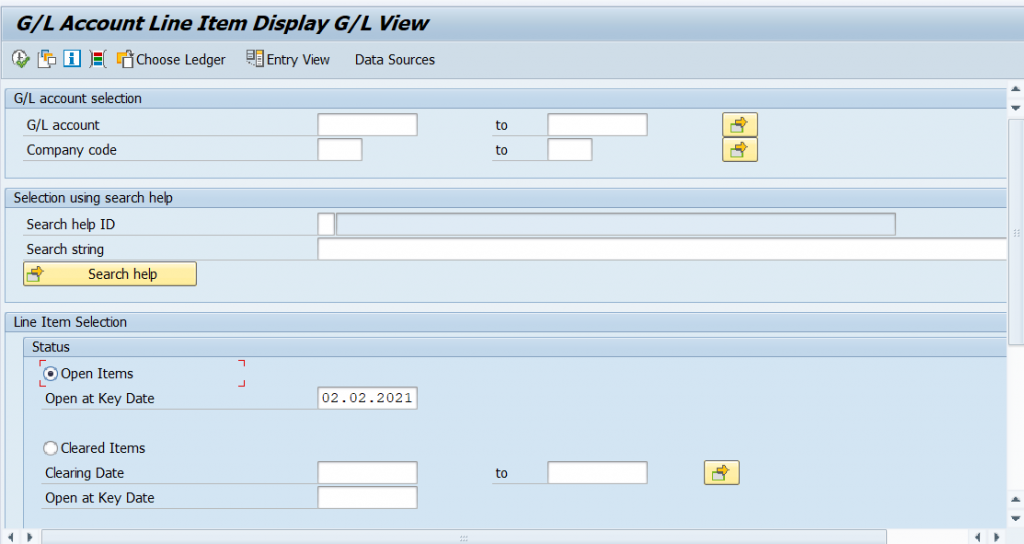 gl account assignment to material group sap