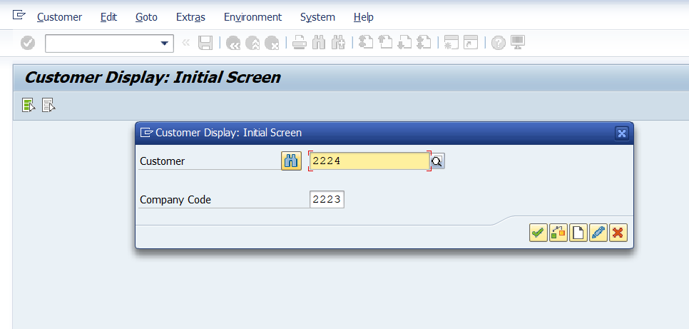 How to Display Customer Master Record in SAP