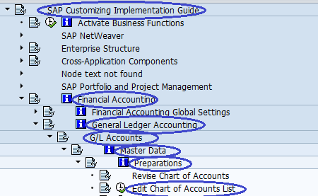 Chart Of Accounts In Sap Fico