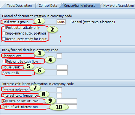 How To Create G L General Ledger Account Master Record In Sap