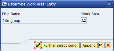 How to create Infogroups in SAP infogroup key