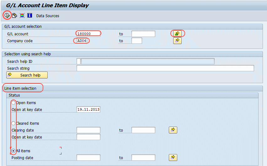 sap co object assignment gl account