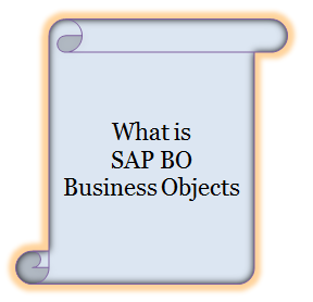 what is SAP BO Business Objects