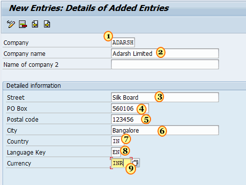How to Create New Company in SAP