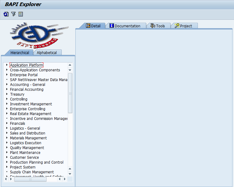 SAP BAPI Explorer
