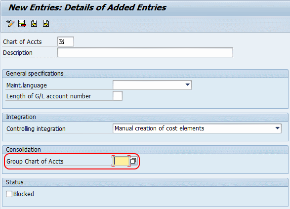 Sap Country Chart Of Accounts