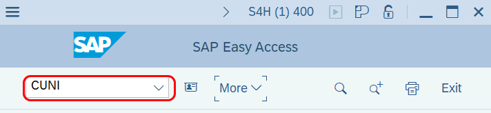 CUNI Transaction Code for Units of measurement in SAP Hana