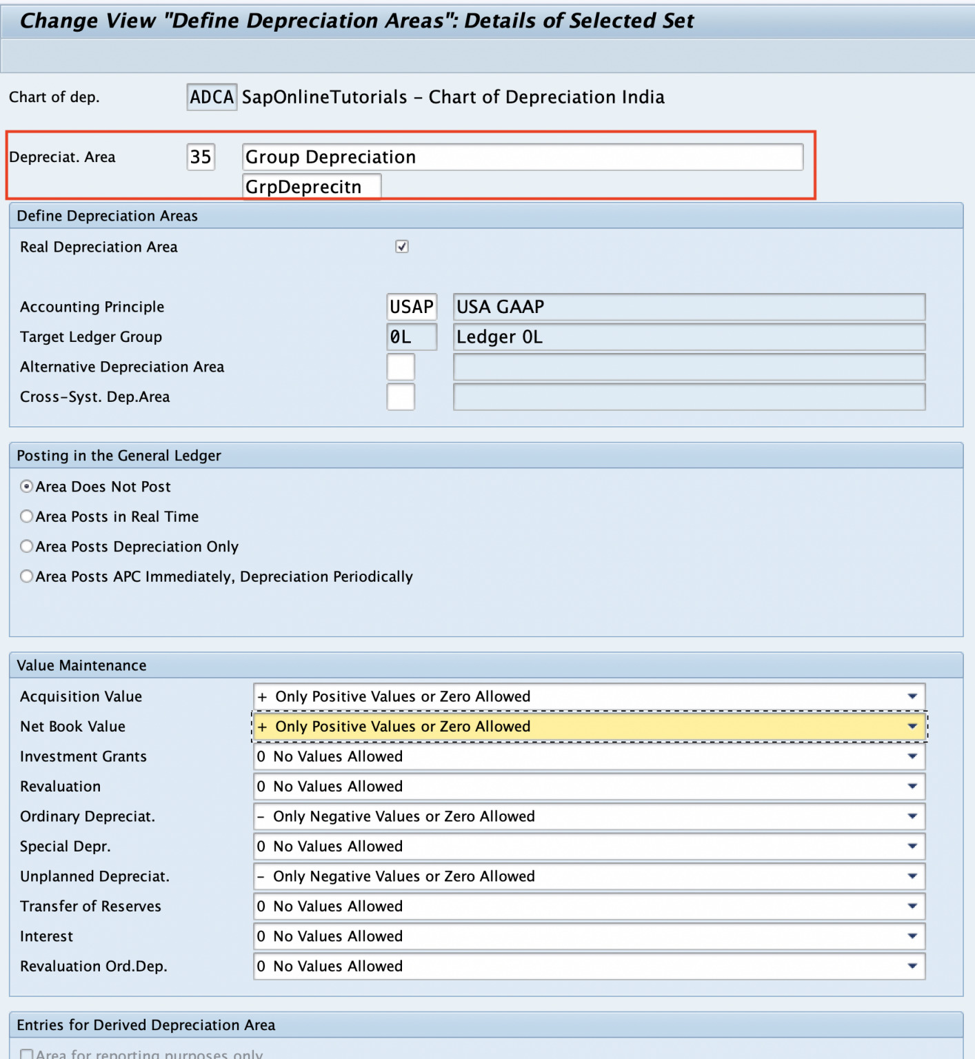 How to Define Chart of Depreciation in SAP Hana - SAP Tutorial